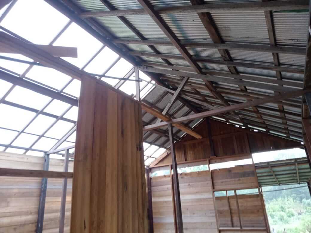 30 Lembar Atap Seng Rumah Milik Warga Jalan Cilik Riwut Digondol Maling