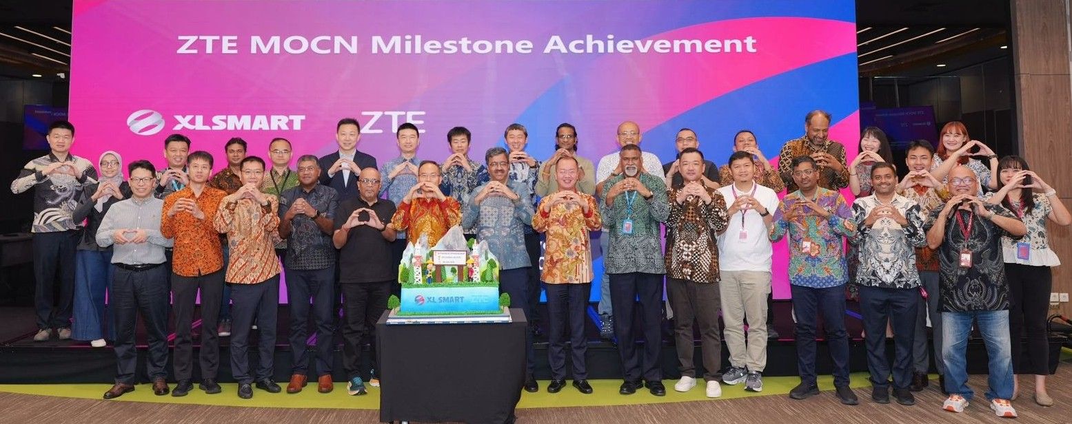 ZTE dan XLSMART Hadirkan Tolok Ukur Baru dalam Penggelaran Jaringan Skala Besar di Indonesia dengan Menyelesaikan 92% Site MOCN dalam Delapan Bulan