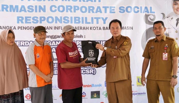 1.159 Paket Ludes Diserbu Warga, Pasar Murah Ramadan Banjarmasin Disubsidi Rp15 Ribu